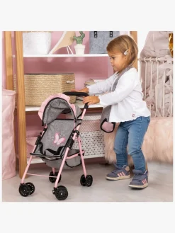 Dukker & Bamser|BayerDesign Bayer Design Dukkeklapvogn med Kaleche, Grå