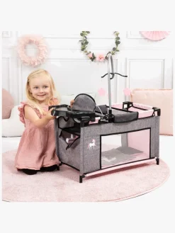 Dukker & Bamser|BayerDesign Bayer Design Dukkeseng Multi Enhjørning Grå/Lyserød