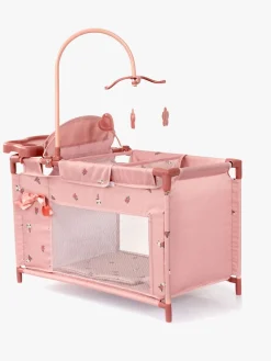 Dukker & Bamser|BayerDesign Bayer Design Dukkeseng Multi, Blomster Lyserød