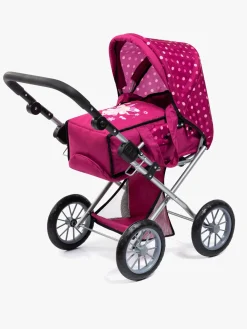 Dukker & Bamser|BayerDesign Bayer Design Dukkevogn City Star, Bordeaux