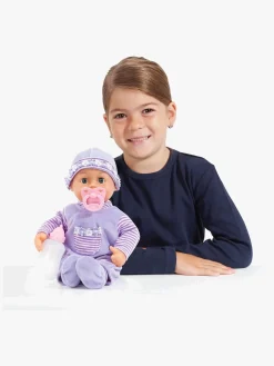 Dukker & Bamser|BayerDesign Bayer Design First Words Dukke 38 cm, Lilla