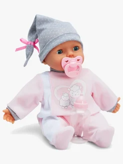 Legetøj Til Børn På 0-10 År|Dukker & Bamser|BayerDesign Bayer Design Piccolina Interaktiv Dukke 38 cm, Lyserødt Lam