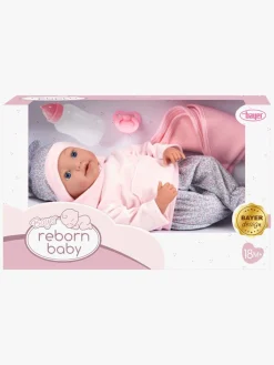 Dukker & Bamser|BayerDesign Bayer Design Reborn Baby Dukke med Tilbehør Bamse 38 cm Flerfarvet