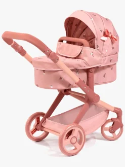 Dukker & Bamser|BayerDesign Bayer Design Xeo Dukkevogn, Blomster Lyserød