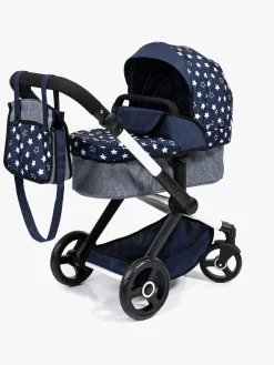 BayerDesign Dukker & Bamser-Xeo Dukkevogn, Blå