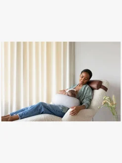 Amning|bbhugme Ammepude, Grey Mélange/White Grå