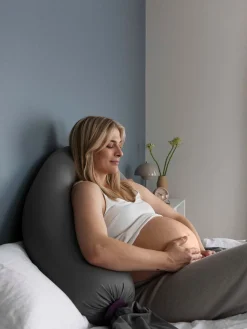 Graviditet|Amning|bbhugme Graviditets- & Ammepudebetræk, Stone Grå