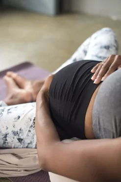 Graviditet|bbhugme Graviditetsbælte, Sort