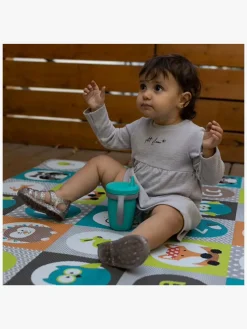 Spisetid|bblüv Kop Anti-spill 4-in-1, Aqua/Grey