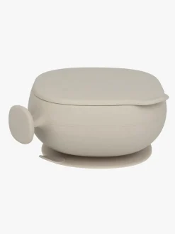 Spisetid|b.box Skål med Låg Silikone, Latte