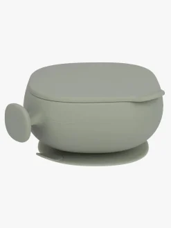 Spisetid|b.box Skål med Låg Silikone, Sage
