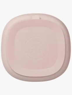 Spisetid|b.box Tallerken med Låg Silikone, Blush Lyserød