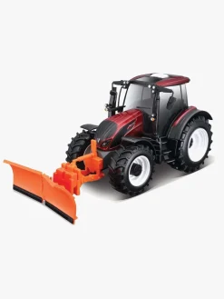 Bburago Legetøjsbiler & -Fartøjer-1:32 Valtra Farm Traktor N174 med Sneplov