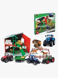 Bburago Legetøjsbiler & -Fartøjer-Farmland 1:43 Legesæt Stald