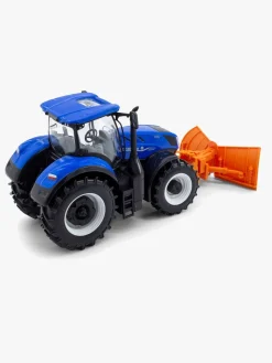 Legetøjsbiler & -Fartøjer|Bburago New Holland T7.315 Traktor med Sneplov 1:32