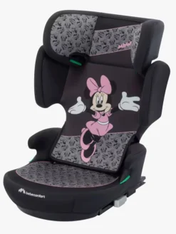 Autostole 15-36 Kg|Bebeconfort Disney Road Fix i-Size Autostol, Authentic Minnie Sort/Flerfarvet