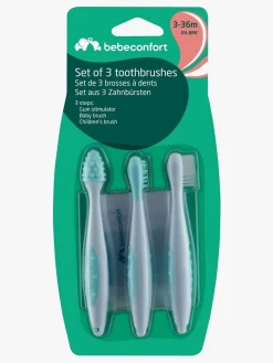 Bebeconfort Pleje & Hygiejne-Growing Baby Tandbørster Sæt