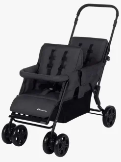 Søskendevogne|Bebeconfort Teamy Søskendevogn, Mineral Graphite