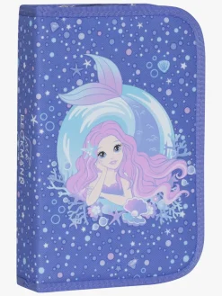 Kreativt Legetøj|Beckmann Aquagirl Penalhus, Lilla Blå/Flerfarvet