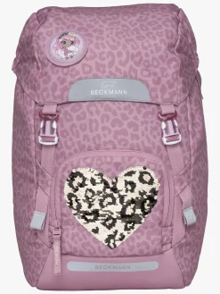 Tasker|Beckmann Classic Maxi 28L Rygsæk, Furry Lyserød/Beige