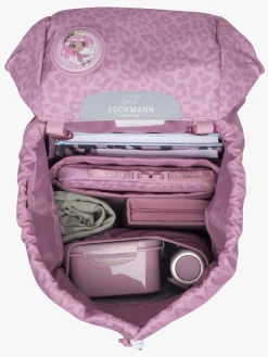 Tasker|Beckmann Classic Maxi 28L Rygsæk, Furry Lyserød/Beige