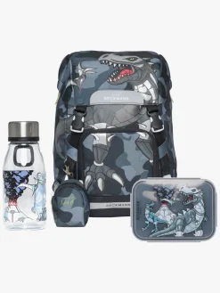 Tasker|Beckmann Classic Rygsæk 22L inkl. Drikkedunk & Madkasse, Camo Rex