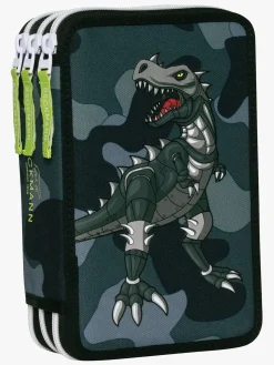 Beckmann Kreativt Legetøj-Penalhus Tredelt, Camo Rex