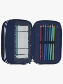 Kreativt Legetøj|Beckmann Penalhus Tredelt, Science Blå