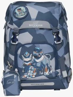 Børn Beckmann Tasker-Rygsæk 22L inkl Penalhus, Flaske & Madkasse, Tiger Race