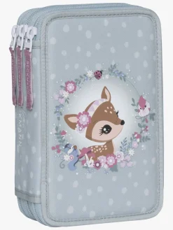 Børn Beckmann Tasker-Rygsæk 22L inkl Penalhus, Flaske & Madkasse, Forest Deer Dusty Mint