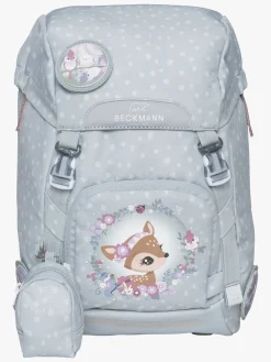 Børn Beckmann Tasker-Rygsæk 22L inkl Penalhus, Flaske & Madkasse, Forest Deer Dusty Mint