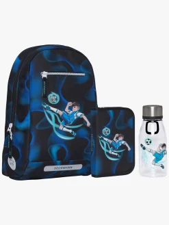 Børn Beckmann Tasker-Rygsæk 12L og Penalhus inkl. Tusser og Flaske, Magic League