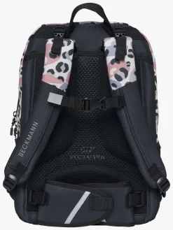 Tasker|Beckmann Sport Jr 30L Rygsæk, Light Safari Lyserød/Sort/Flerfarvet
