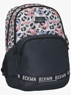 Tasker|Beckmann Sport Jr 30L Rygsæk, Light Safari Lyserød/Sort/Flerfarvet