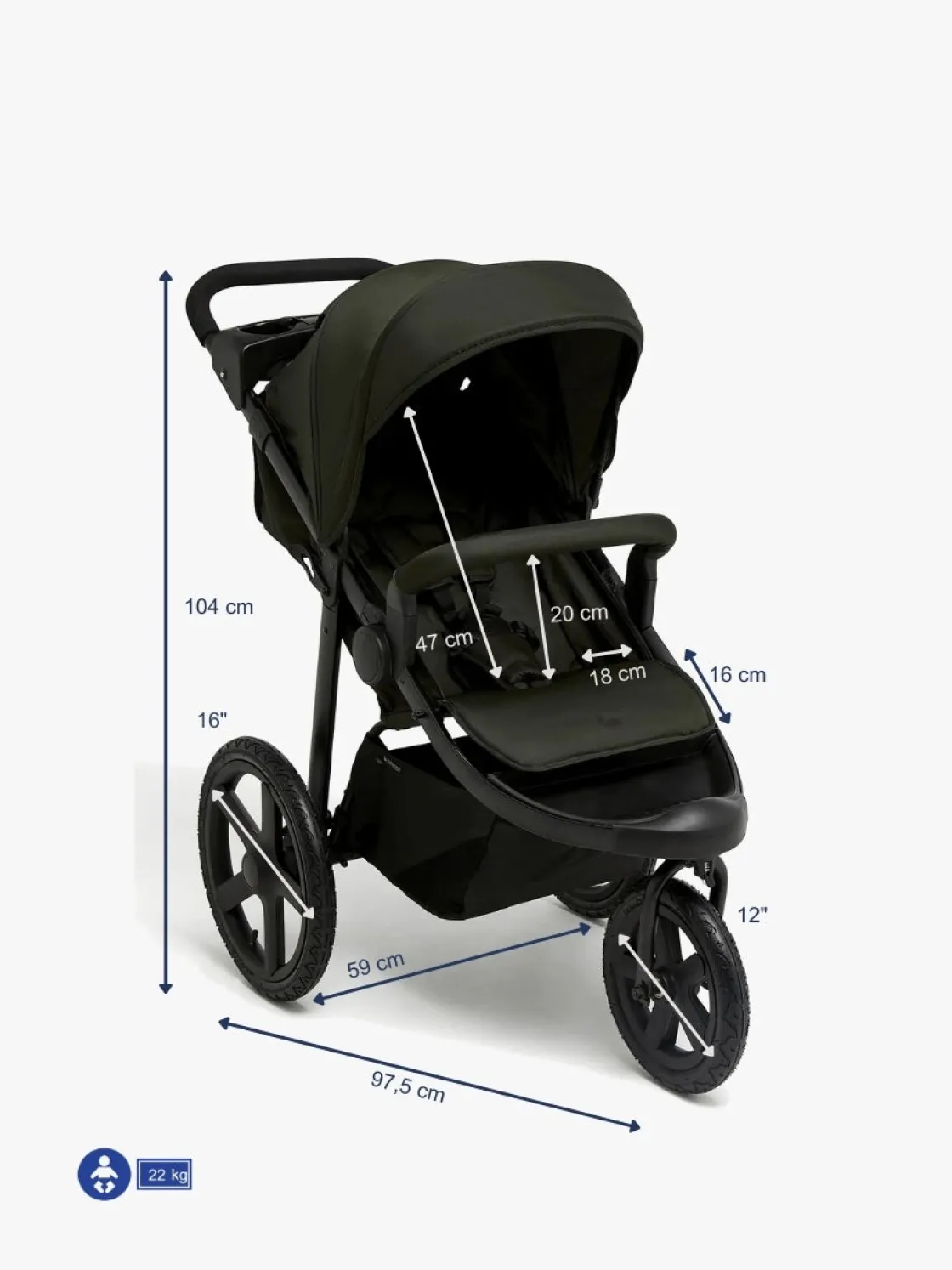 Aktivitetsvogne|Beemoo Activity Go Aktivitetsvogn, Green Grøn