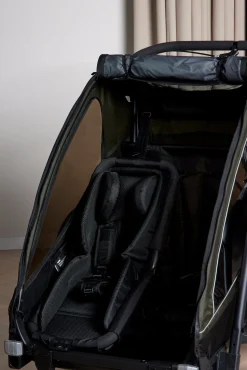 Aktivitetsvogne|Beemoo Activity Sport Cykelanhænger inkl. Newborn Set, Beige