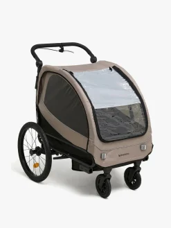 Aktivitetsvogne|Beemoo Activity Sport Lite Cykelanhænger, Beige