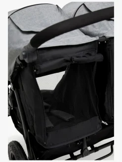 Beemoo Søskendevogne-Activity Twin Søskendevogn, Black/Dark Grey