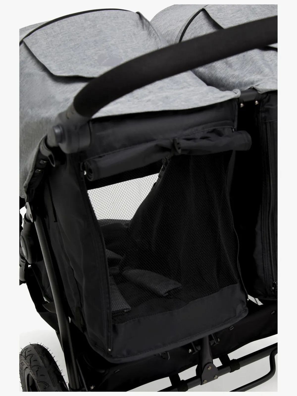 Beemoo Søskendevogne-Activity Twin Søskendevogn, Black/Dark Grey