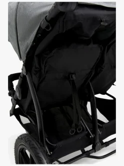 Beemoo Søskendevogne-Activity Twin Søskendevogn, Black/Dark Grey