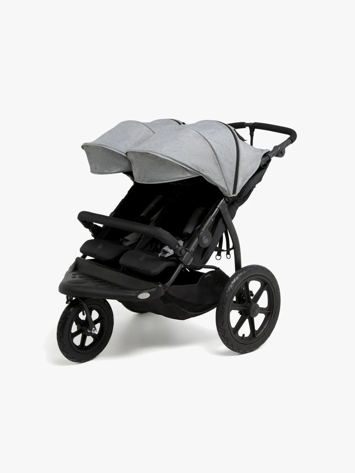 Beemoo Søskendevogne-Activity Twin Søskendevogn, Black/Dark Grey