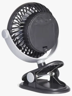 Vogntilbehør|Beemoo Barnevognsventilator, Black/Grey