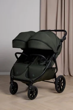 Søskendevogne|Beemoo BFF60 2 Søskendevogn, Dark Forest Grøn