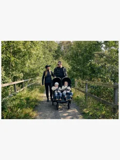 Søskendevogne|Beemoo BFF60 2 Søskendevogn, Dark Forest Grøn