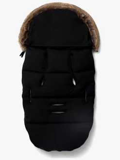 Køreposer|Beemoo Brisk Vinterkørepose, Reflective Black Sort