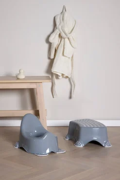 Badeværelset|Beemoo CARE Anti-Slip Potte &  Skammel, Grå