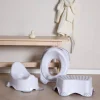 Beemoo Badeværelset-CARE Anti-Slip Potte, Toiletsæde og Skammel, Hvid