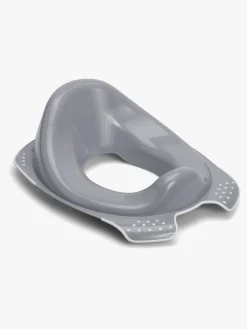 Beemoo Badeværelset-CARE Anti-Slip Toiletsæde & Skammel, Grå