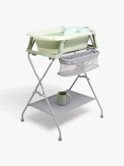 Beemoo Badeværelset-CARE Assist Badekar inkl. Badestøtte Stativ & Skyllekande, Soft Green