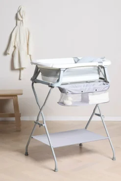 Badeværelset|Beemoo CARE Assist Badekar inkl. Badestøtte og Badekarstativ, White/Grey
